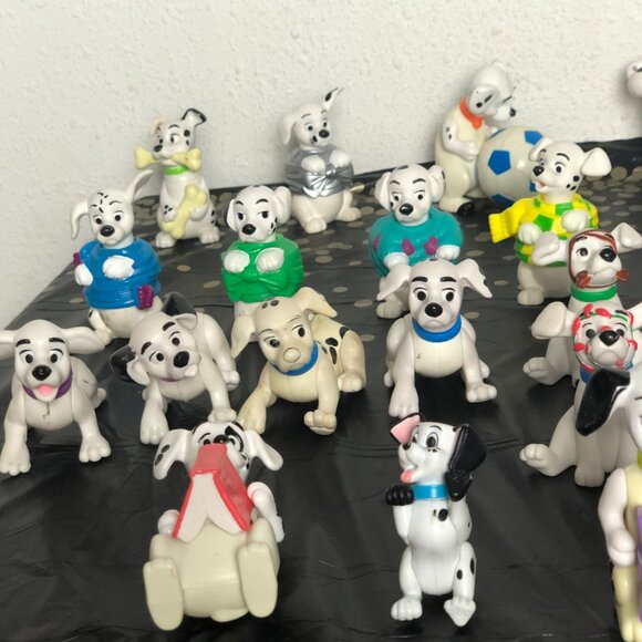 Disney 101 Dalmatians Dog Toy Figures McDonalds Mixed Lot of 76 Vintage 1990s - Picture 10 of 11